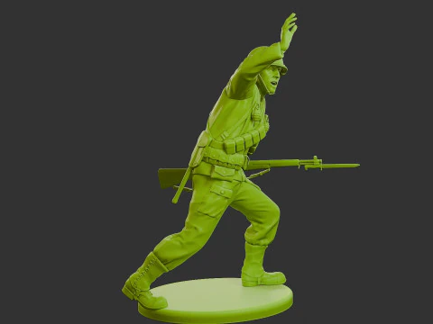 Czechoslovakian firefighter 90s Pack 2 3D Print Model