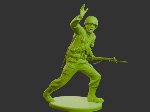 Czechoslovakian firefighter 90s Pack 2 3D Print Model