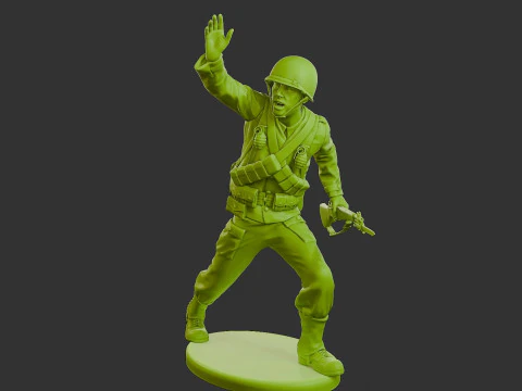 Czechoslovakian firefighter 90s Pack 2 3D Print Model