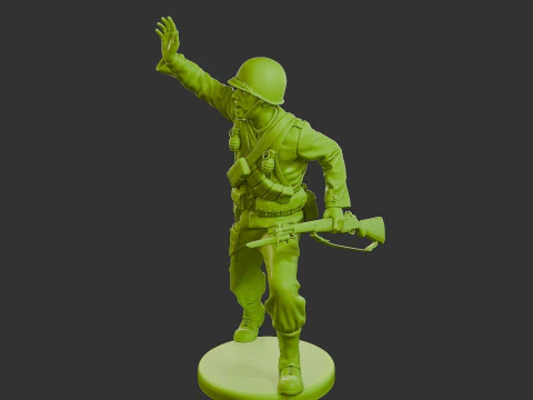 Czechoslovakian firefighter 90s Pack 2 3D Print Model