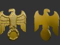 WWII German Eagle B 3D Print Model
