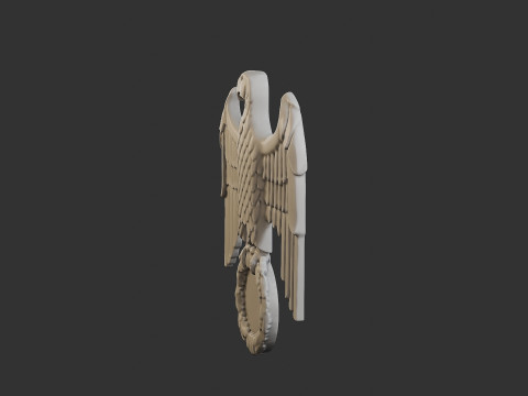 WWII German Eagle B 3D Принт Модель