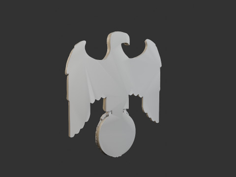WWII German Eagle B 3D Принт Модель