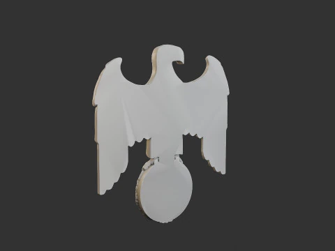 WWII German Eagle B 3D Print Model