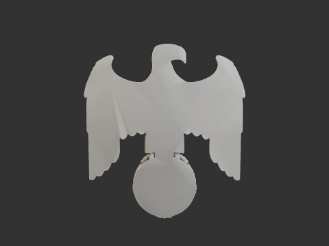 WWII German Eagle B 3D Print Model