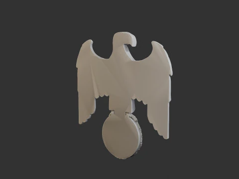 WWII German Eagle B 3D Print Model
