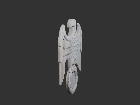 WWII German Eagle B 3D Print Model