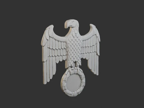 WWII German Eagle B 3D Print Model