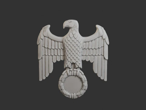 WWII German Eagle B 3D Print Model