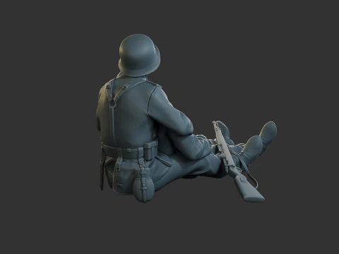 German soldiers ww2 G9 3D Print Model