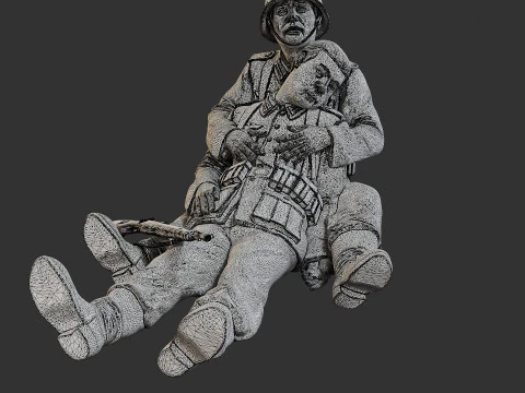 German soldiers ww2 G9 3D Print Model
