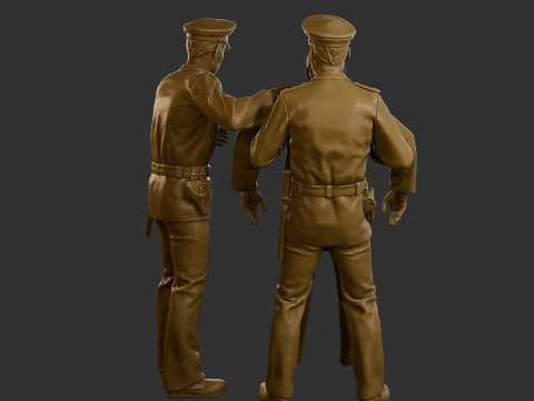 CzechoSlovak Communist Police CCP2 001 Modèles 3D en vedette