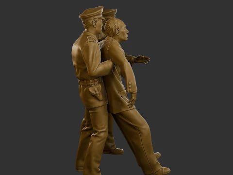 CzechoSlovak Communist Police CCP2 001 3D Print Model