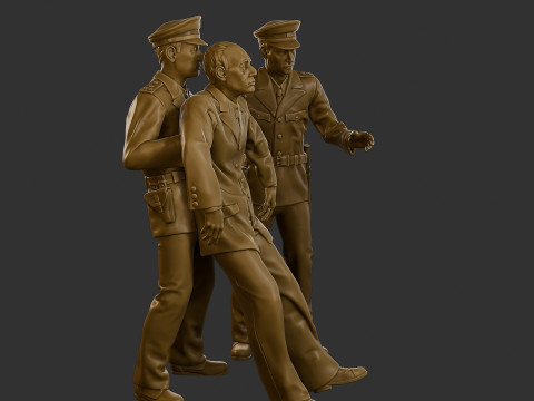 CzechoSlovak Communist Police CCP2 001 Modèles 3D en vedette