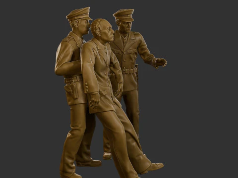 CzechoSlovak Communist Police CCP2 001 3D Print Model