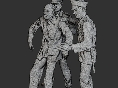 CzechoSlovak Communist Police CCP2 001 3D Print Model