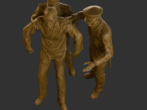 CzechoSlovak Communist Police CCP2 001 Modèles 3D en vedette