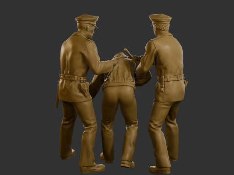 CzechoSlovak Communist Police CCP2 002 3D Print Model