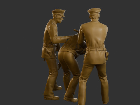 CzechoSlovak Communist Police CCP2 002 3D Принт Модель