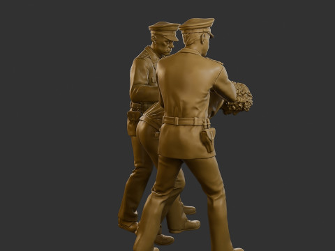 CzechoSlovak Communist Police CCP2 002 3D Принт Модель