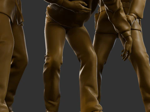 CzechoSlovak Communist Police CCP2 002 3D Print Model