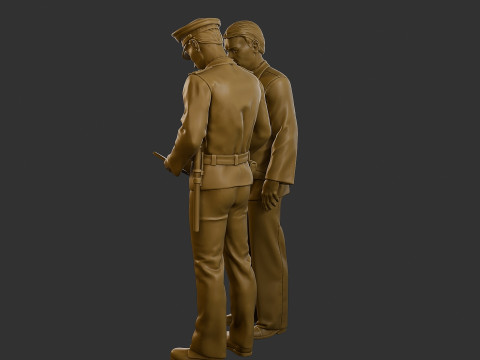 CzechoSlovak Communist Police CCP2 003 Modelo de impresión 3D