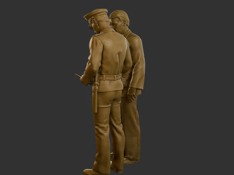 CzechoSlovak Communist Police CCP2 003 3D Print Model