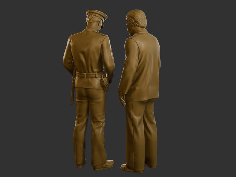 CzechoSlovak Communist Police CCP2 003 Modelo de impresión 3D
