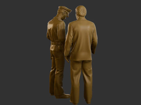 CzechoSlovak Communist Police CCP2 003 3D Print Model