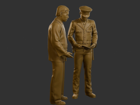 CzechoSlovak Communist Police CCP2 003 Modelo de impresión 3D