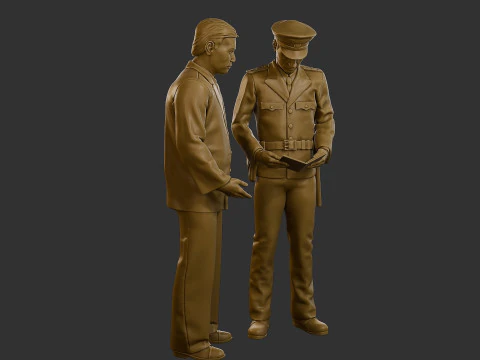 CzechoSlovak Communist Police CCP2 003 3D Print Model