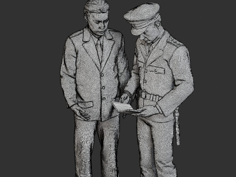 CzechoSlovak Communist Police CCP2 003 Modelo de impresión 3D