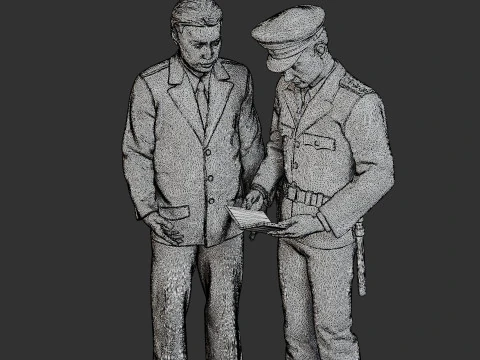 CzechoSlovak Communist Police CCP2 003 3D Print Model
