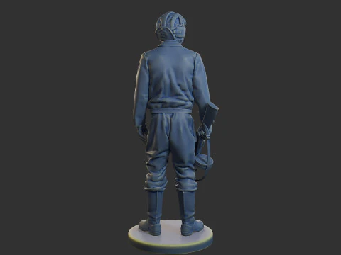 Russian Soviet tank Crew STC WW2 1 001 3D Print Model