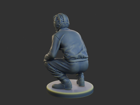 Tripulación del tanque soviético ruso STC WW2 1 002 Modelo de impresión 3D