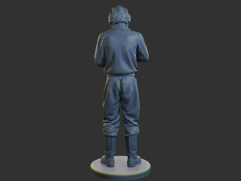 Russian Soviet tank Crew STC WW2 1 005 3D Print Model