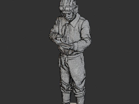 Rus Sovyet tankı Mürettebat STC WW2 1 005 3D Baskı Modeli