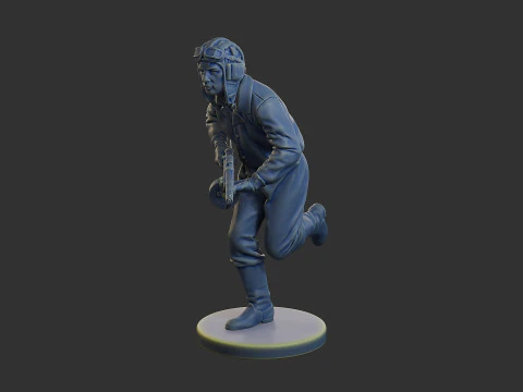 Russian Soviet tank Crew STC WW2 1 008 3D Print Model