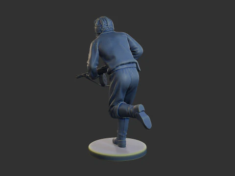 Russian Soviet tank Crew STC WW2 1 008 3D Print Model