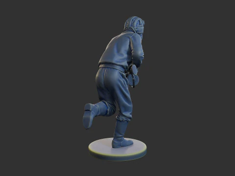 Russian Soviet tank Crew STC WW2 1 008 3D Print Model