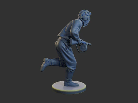 Russian Soviet tank Crew STC WW2 1 008 3D Print Model