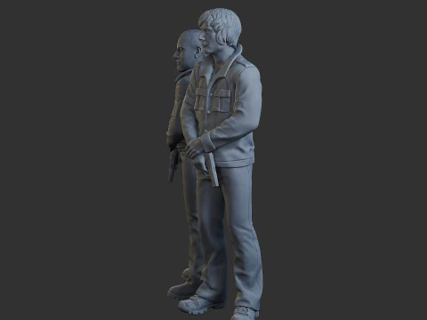 Poliziotti Cobra Poliziotti 003 004 Modello di stampa 3D