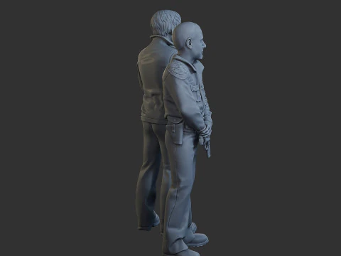 Poliziotti Cobra Poliziotti 003 004 Modello di stampa 3D