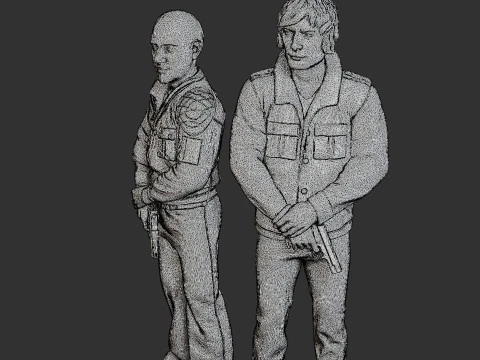 Poliziotti Cobra Poliziotti 003 004 Modello di stampa 3D