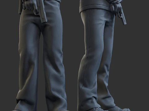 Poliziotti Cobra Poliziotti 003 004 Modello di stampa 3D