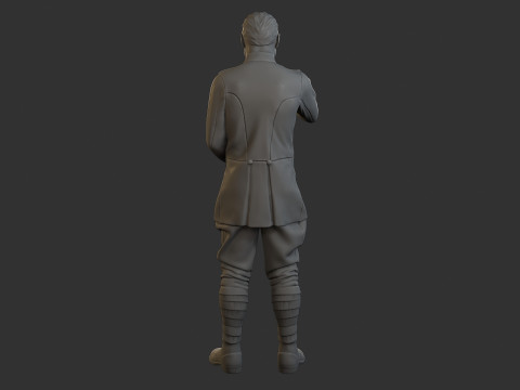 Красный Барон Фотограф 3D Принт Модель