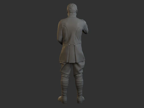 Fotografo del Barone Rosso Modello di stampa 3D