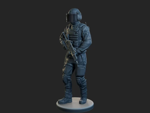 Tactical Gear GSG 9 TG1 001 3D Print Model