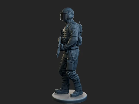 Tactical Gear GSG 9 TG1 001 3D Print Model