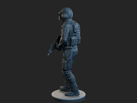 Tactical Gear GSG 9 TG1 001 3D Print Model